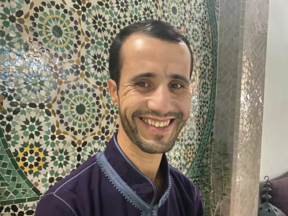 Abdellah, our night watchman