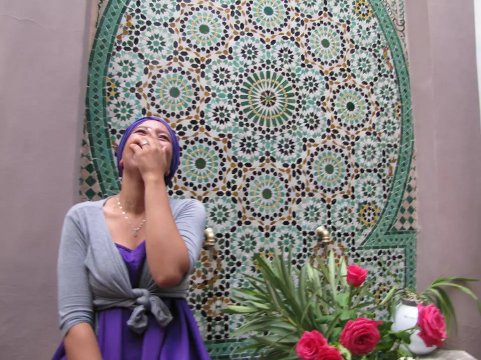 Chaïma, our housekeeper